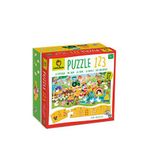 Ludattica 1 2 3 Çiftlik 25 Parça Çocuk Puzzle