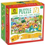 Ludattica 123 Çiftlik Puzzle