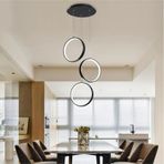 Ludensa / Sarkıt Avize / 30 Cm / 30X80 Cm / Antrasit Gövde / Renk