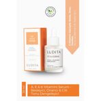 LUDITA A, E & K Vitamini Serum – Besleyici, Onarıcı & Cilt Tonu Dengeleyici