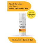 Ludita Centella Özlü Leke Karşıtı, Yüksek Korumalı, Su Bazlı Yüz Güneş Kremi