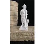 Ludwig van Beethoven Büst Heykel Dekoratif Obje Ev Ofis Kitaplık Konsol Dekor