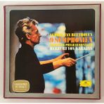 Ludwig Van Beethoven, Herbert Von Karajan, Berliner Philharmoniker 9 Symphonien Box Set Plak (Orjinal 8 Plaklık Dönem Baskı Plak)