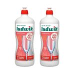 Ludwik Greyfurt Özlü Bulaşık Deterjanı 1000 ml + 1000 ml 2'li Set - 2 lt