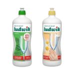 Ludwik Nane Özlü 1000 ml + Papatya Özlü 1000 ml Elde Yıkama Bulaşık Deterjanı 2'li Set - 2 lt