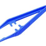 LUERFLEX Steril Forseps Cımbız, İnce Nokta, 5 İnç (12, ABS-Toplu Paket)