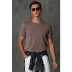 Lufian 111020149 Toprak Junya Basic Erkek T-shirt