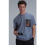 Lufian 111020202 Koyu Gri Erkek T-shirt