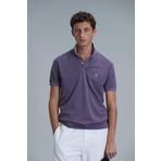 Lufian 111040163 Vernon Mor Smart Polo Erkek T-shirt
