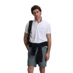 Lufian 111040164-100500 Laon Beyaz Günlük Polo Yaka Erkek T-shirt