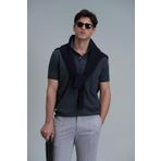 Lufian 111040164 Laon Antrasit Smart Polo Erkek T-Shirt