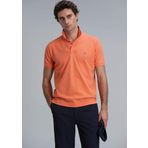 Lufian 111040164 Laon K.Turuncu Smart Polo Erkek T-shirt