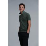 Lufian 111040164 Laon Yeşil Smart Polo Erkek T-Shirt