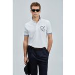 Lufian 111040216 Everes Smart Polo Yaka Tişort Erkek T-shirt Beyaz