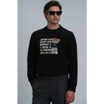 Lufian 112030118 Siyah Erkek Sweatshirt