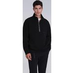 Lufian 112030142 Siyah Howe Erkek Sweatshirt