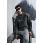 Lufian 112030178 Oracle Erkek Sweatshirt GRİ