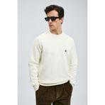 Lufian 112030179 Grant Erkek Sweatshirt BEYAZ