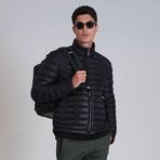 Lufian 112120215 Siyah Erkek Mont