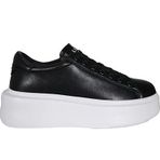 Lufian 112230205 Gage Siyah Deri Erkek Sneaker Ayakkabı
