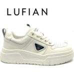 Lufian 122230018 Deri Beyaz Jennıfer Sneaker Spor Ayakkabı Kadın İçin Rahat Taban