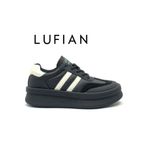 Lufian 122230019 Chrıstına Sneaker Unisex Deri Spor Ayakkabı Siyah Siyah 40