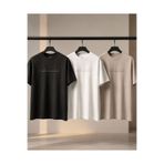 Lufian 3 Lü Avantajlı Set Premium Kalite Yazlık Kısa Kollu Erkek Tişört / T-shirt
