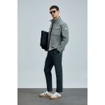 Lufian Alex Smart Erkek Chino Pantolon Slim Fit - Yeşil - 56
