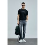 Lufian Alfıdo Smart Jean Erkek Pantolon Slim Fit Antrasit - 36 / 32