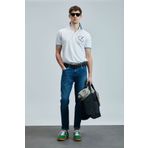 Lufian Anatol Smart Jean Erkek Pantolon Slim Fit Mavi 111200197
