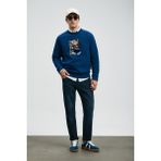 Lufian Andrea Spor Jean Erkek Pantolon Slim Fit Mavi - 32 / 30