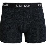 Lufian Anka Erkek Pamuklu Boxer Siyah - XL