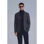 Lufian April Spor Erkek Blazer Ceket Slim Fit Lacivert - 46