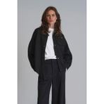 Lufian Arthur Kadın Gömlek Regular Fit Siyah - 2XL