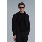 Lufian Asel Spor Erkek Blazer Ceket Slim Fit Siyah - 48