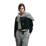 LUFIAN Beggy Siyah Kadın Sweatshirt 122030022,Siyah Xl