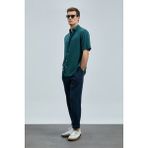 Lufian Bert Erkek Basic Gömlek Comfort Fit - 2XL - Yeşil