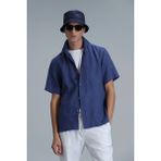 Lufian Bert Erkek Basic Gömlek Comfort Fit - Saks - XL