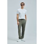 Lufian Bert Smart Erkek Chino Pantolon Slim Fit - 46 - Yeşil