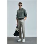 Lufian Bert Smart Erkek Chino Pantolon Slim Fit - 54 - Bej