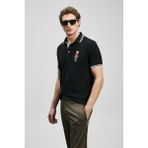 Lufian Brady Smart Erkek Polo Tişört Siyah - 2XL