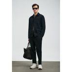 Lufian Copernı Smart Erkek Chino Pantolon Slim Fit Siyah - 50