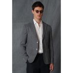 Lufian Cosı Spor Erkek Blazer Ceket Slim Fit Lacivert - 46