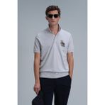 Lufian Crystal Smart Erkek Polo Tişört - XL - Taş