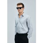 Lufian Danıel Erkek Basic Gömlek Regular Fit Gri