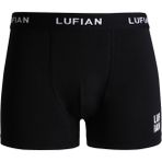 Lufian Darcy Erkek Pamuklu Boxer Siyah