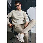Lufian Dark Erkek Sweatshirt 112030182 - Siyah - XS
