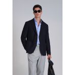Lufian Dor Spor Erkek Blazer Ceket Slim Fit - Lacivert - 48