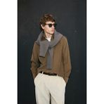 Lufian Drew Erkek Basic Gömlek Regular Fit - XS - Deve Tüyü