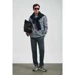 Lufian Duke Erkek Basic Gömlek Regular Fit Lacivert - 3XL